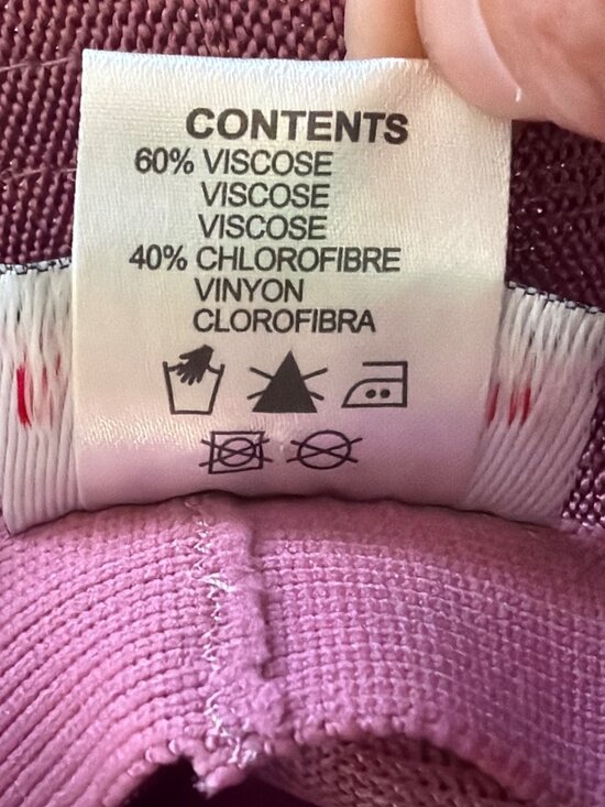 Kangol OS Embroidered Bucket Hat Floral Rose Pink Vintage HTF main image 12